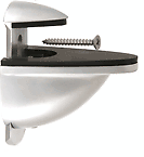 CRL DL661CH Polished Chrome Heavy-Duty Adjustable Shelf Bracket