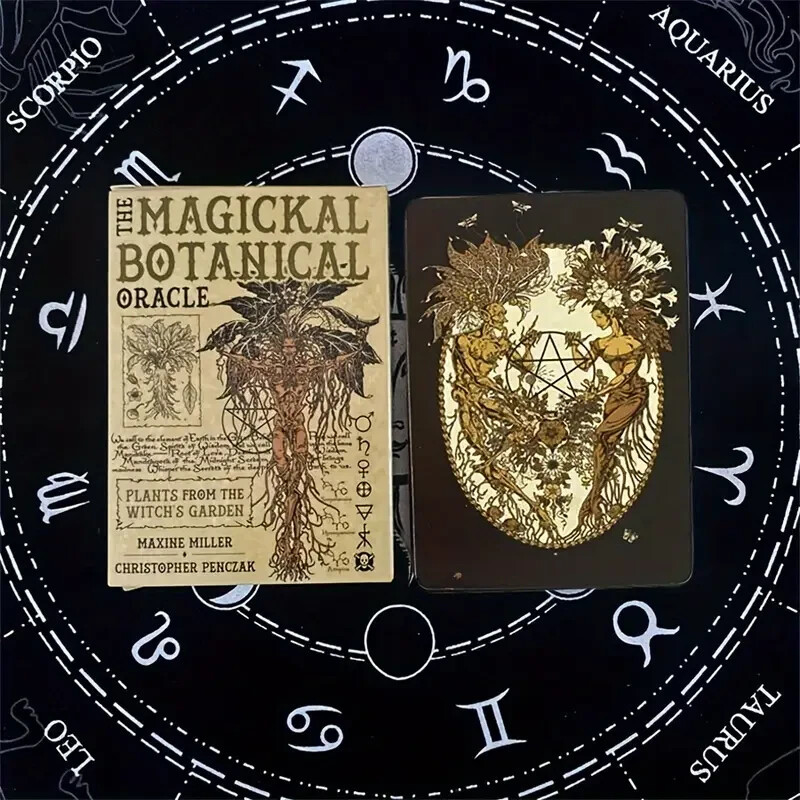 Enchanted Botanical Cards - Premium Paper Game & Accessory Set
