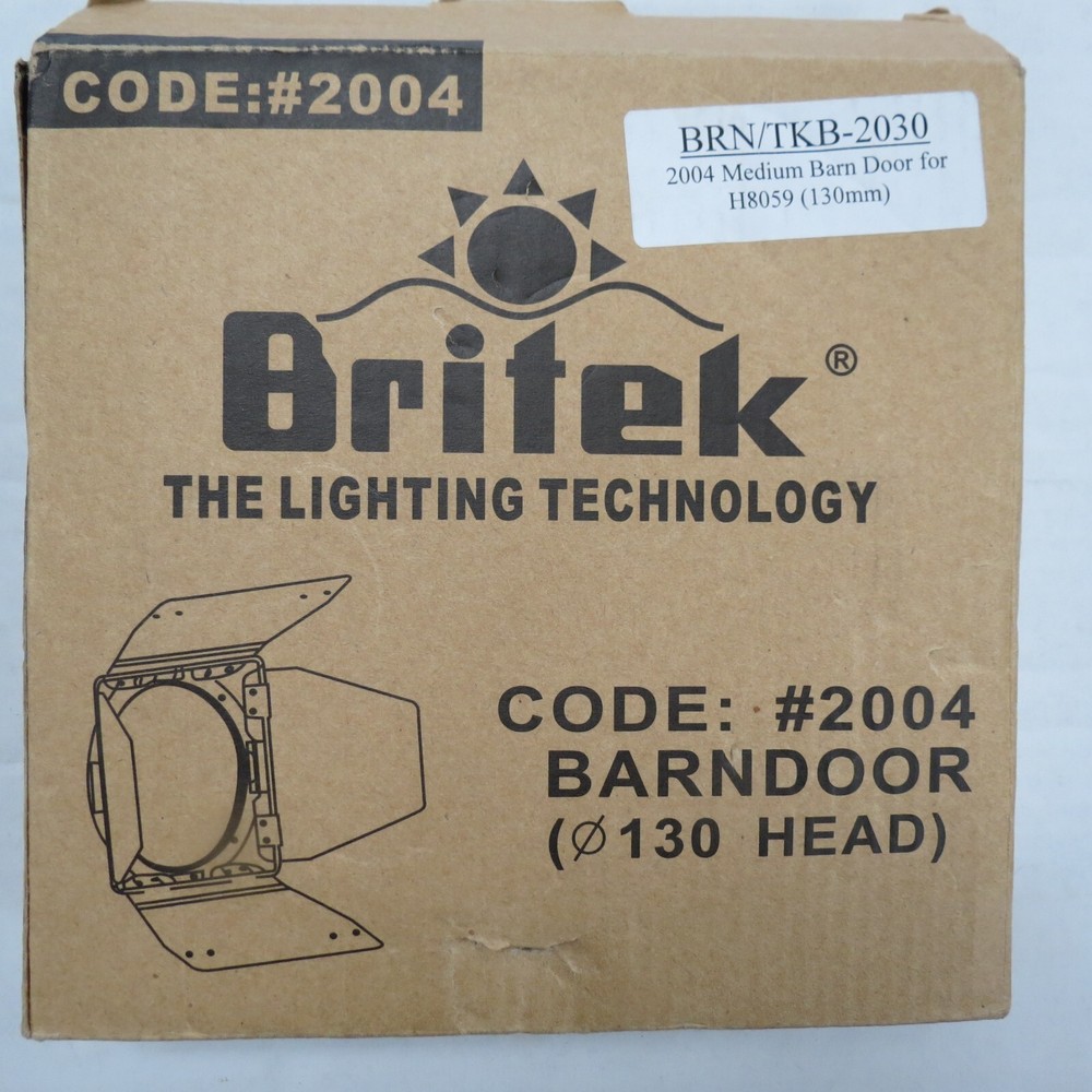 BRITEK BARNDOOR FOR STAGE LIGHTING - MODEL 2004- EXCELLENT !!