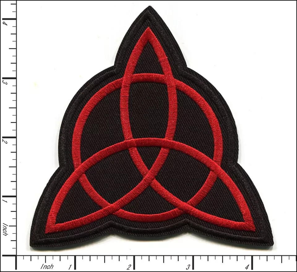 Charmed TV Series Patch-Red & Black 4" Embroidered Patch