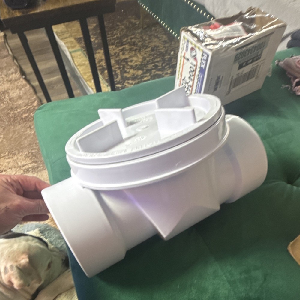 Oatey 4 in. PVC Backwater Valve
