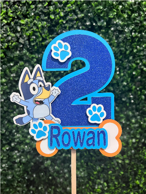 Bluey Cake Topper