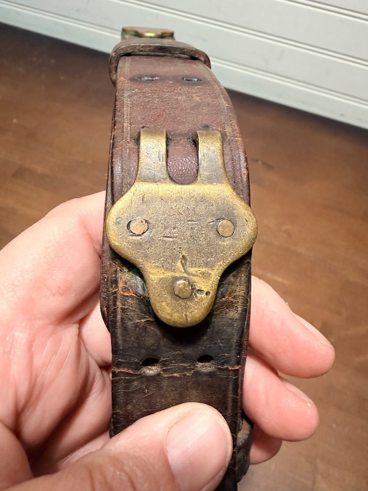 Vtg WWI US ARMY M1907 Leather Sling for M1903 Springfield Rifle