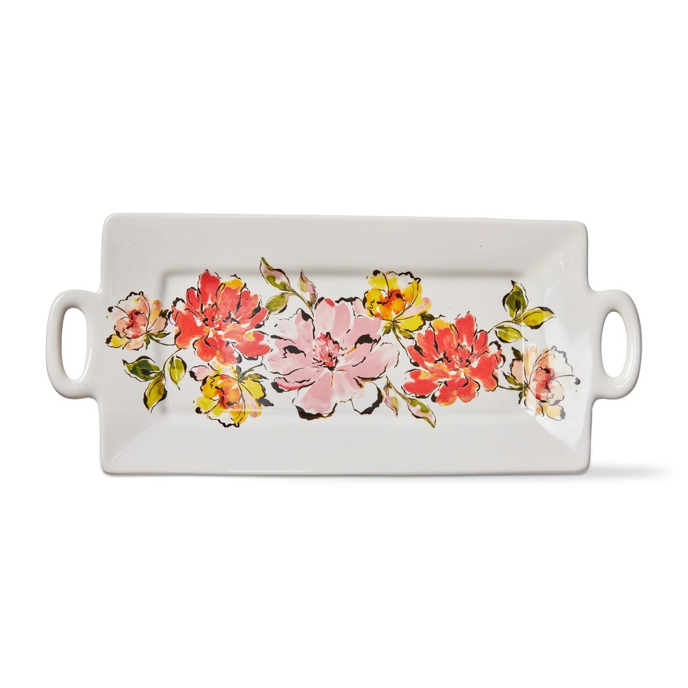 TAG Rectangular Platter, In Bloom (G20830)