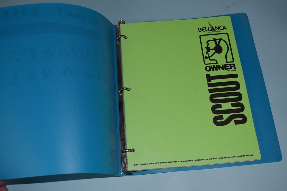 Bellanca Scout Owner Manual