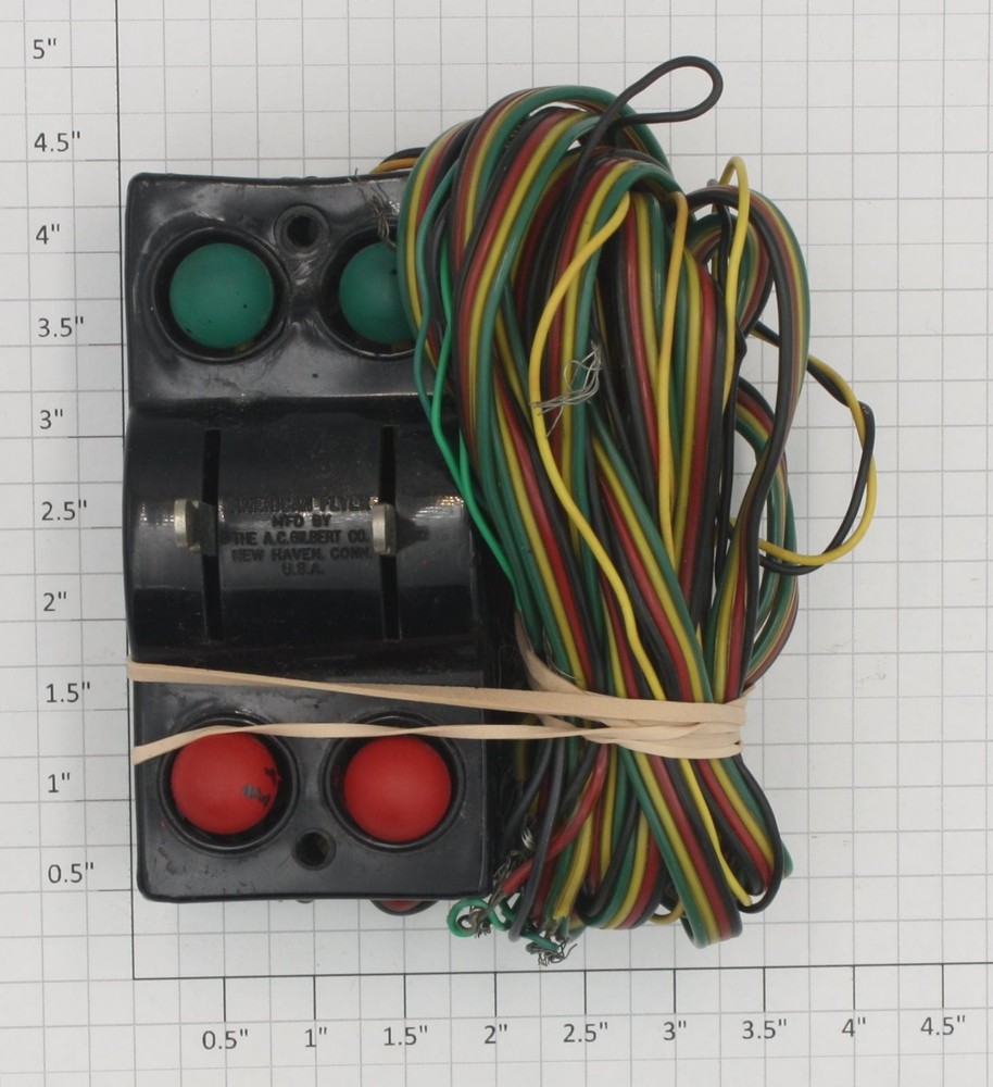 American Flyer XA10698 S Gauge Dual Lighted Switch Controller Wired