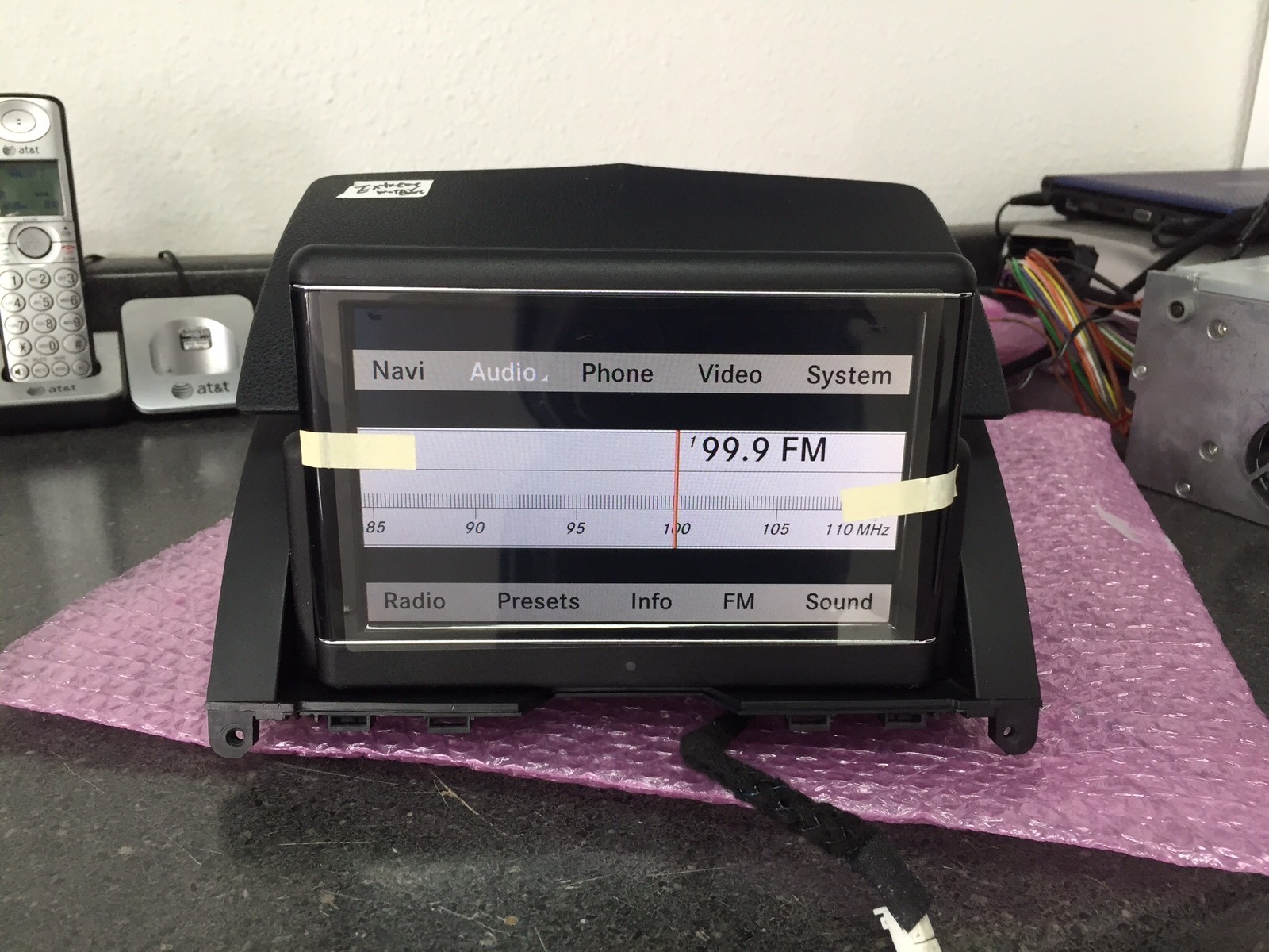 2008 ~ 2011 OEM Mercedes W204 C250 C300 C350 C63 Navigation LCD Screen Monitor