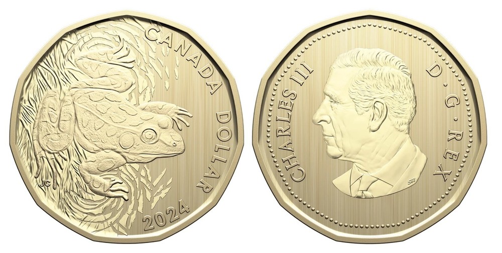 Canada 2024 - Northern Leopard Frog - Specimen Loonie!!