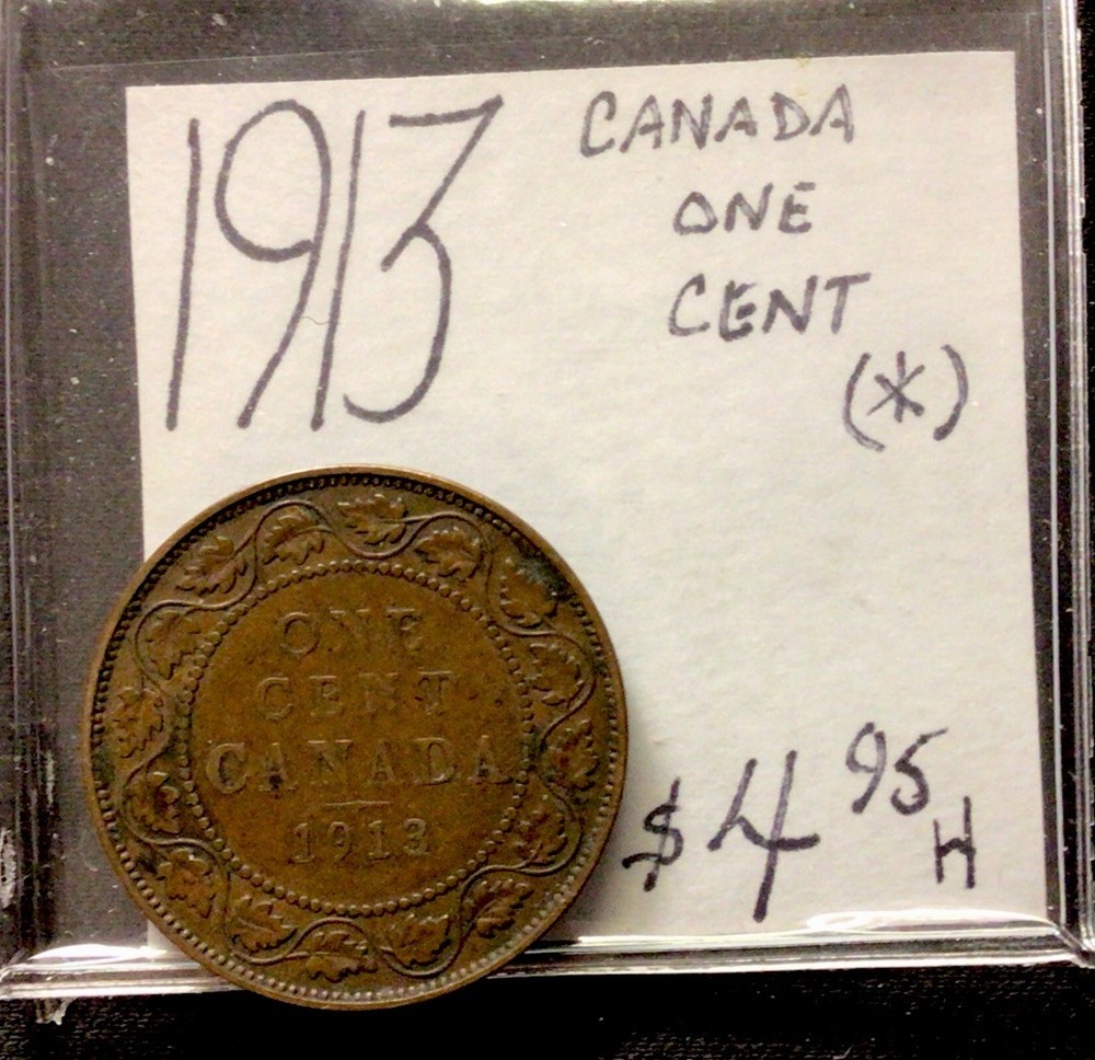 1913 Canada 1 Cent! ENN Coins