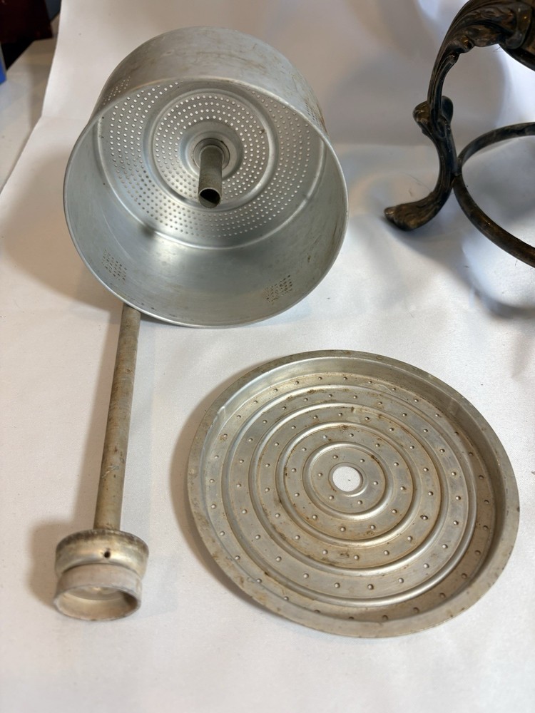 Vintage FB Rogers 5354 Silverplate Electric Coffee Urn Ornate Working