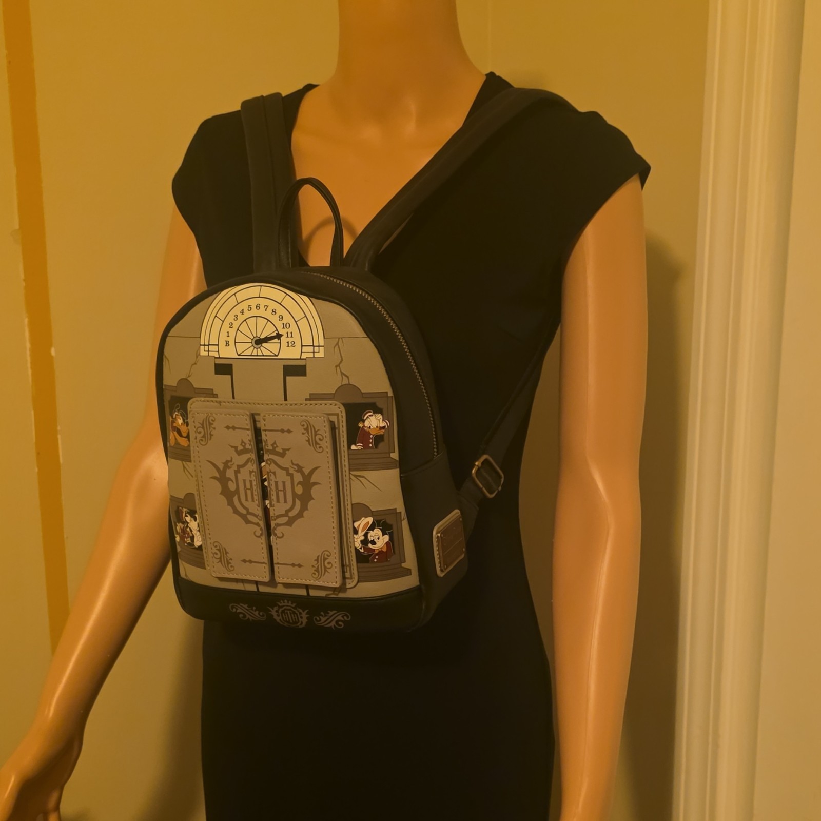 Loungefly Haunted Mansion Disney Parks Mini Backpack Mickey Minnie Pluto Donald