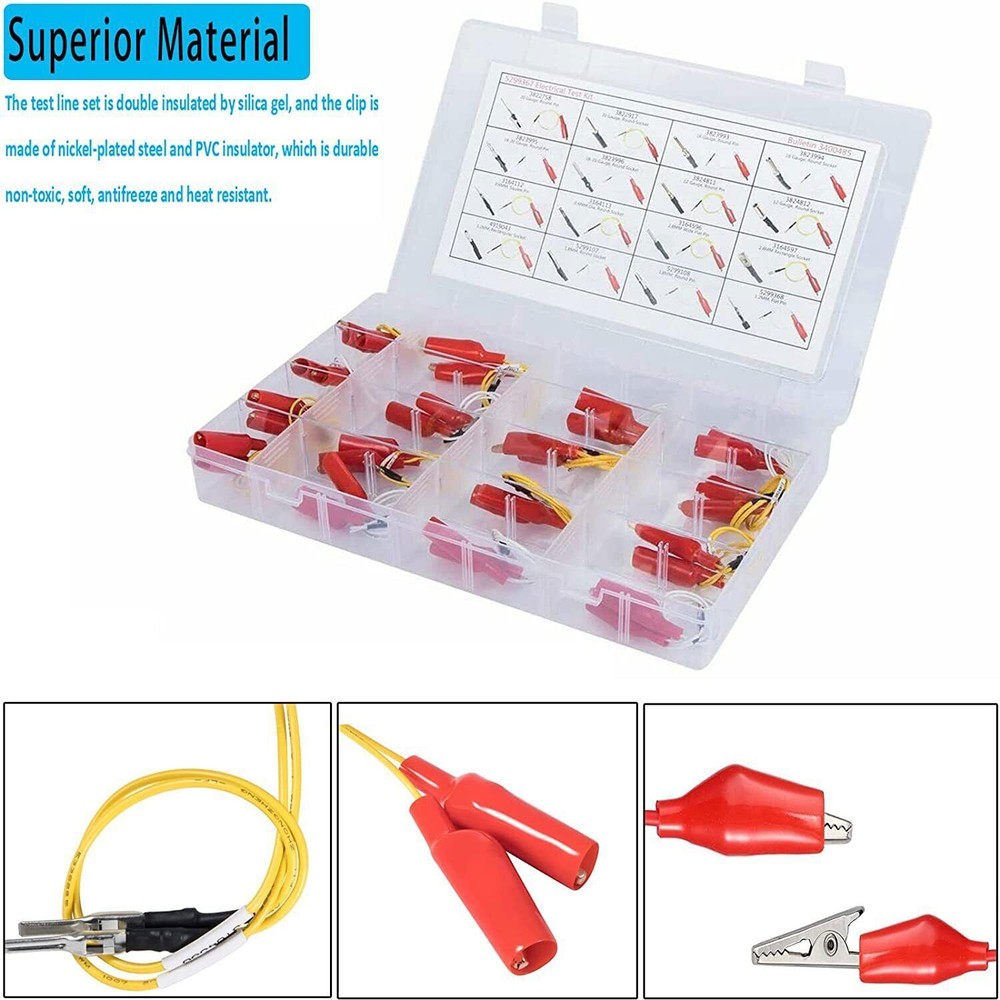 5299367 Electrical Test Lead Kit Electrical Terminal Kit for Cummins 16Pcs