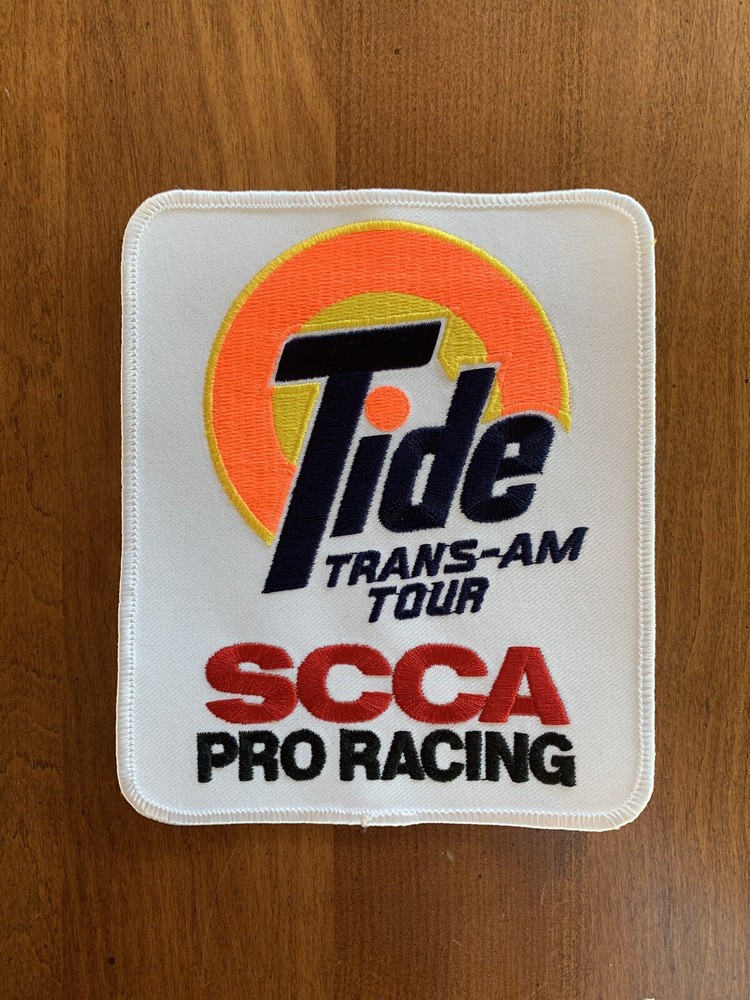 Vintage SCCA Patch Tide Trans-Am Tour Patch Racing Patch SCCA Pro Racing Patch