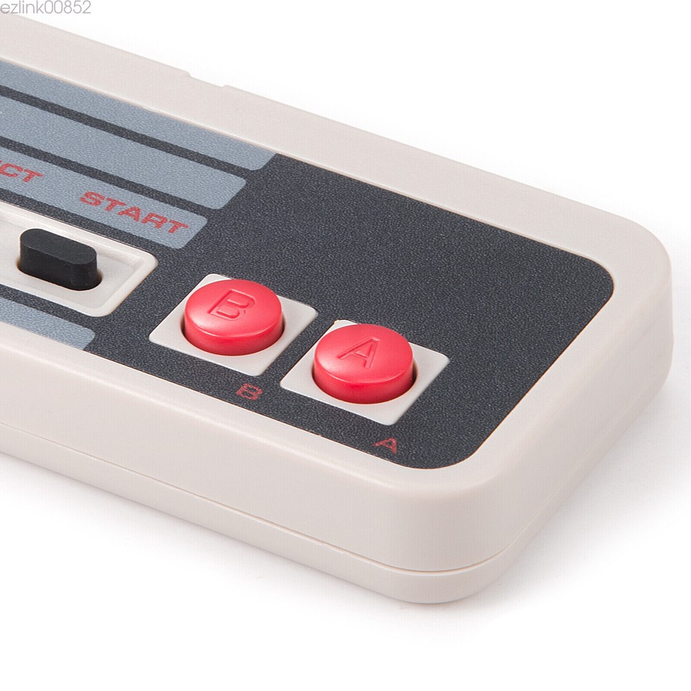 2Pack Wireless 2.4GHz NES Retro Gamepad For Windows PC Mac Linux USB Controller