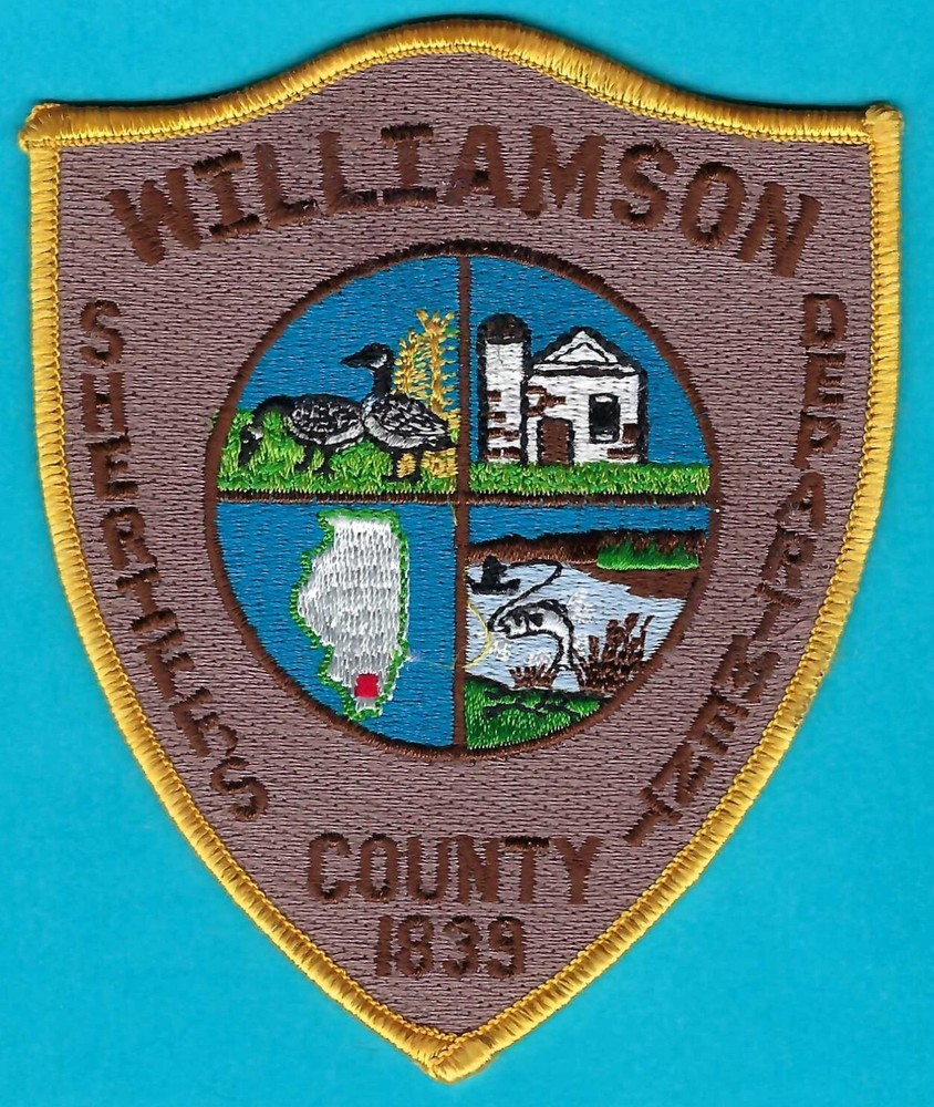 WILLIAMSON COUNTY ILLINOIS SHERIFF SHOULDER PATCH