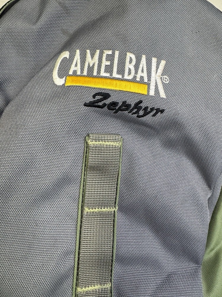 Camelbak Zephyr Gray/Green Hydration Backpack With Bladder