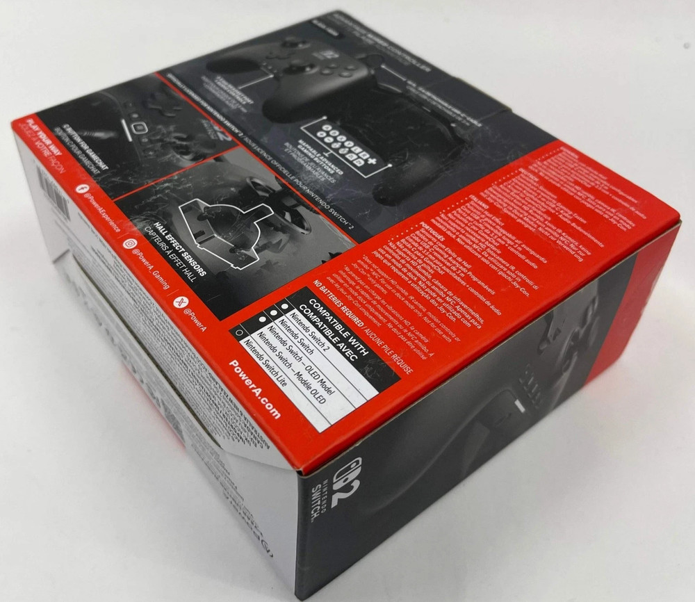 PowerA - Advantage Wired Controller for Nintendo Switch 2, Black ~ NEW FREE SHIP