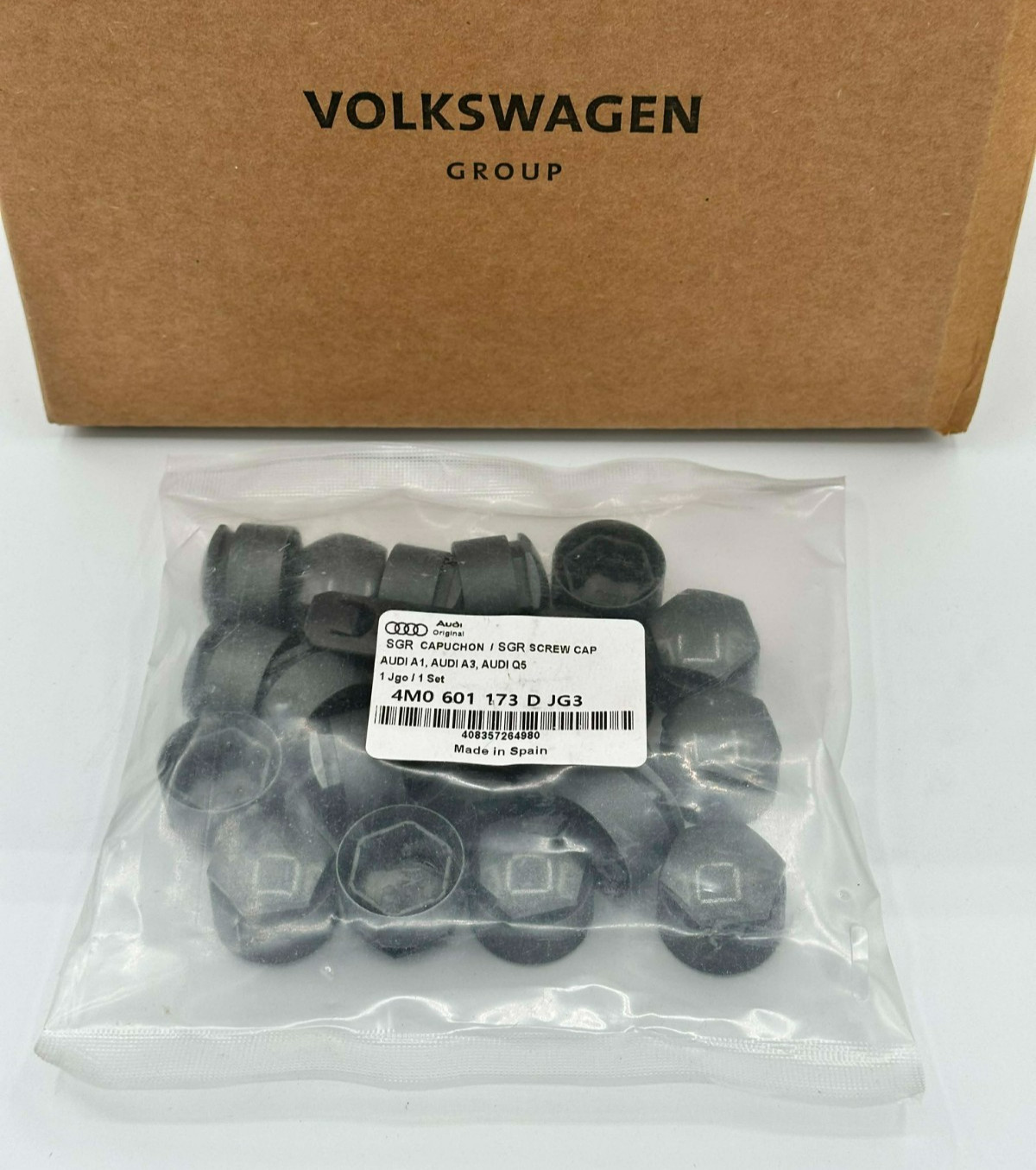 OEM Volkswagen Audi 2005-2026 Wheel Lug Nut Bolt Cover 4M0601173D 1K0601173A9B9
