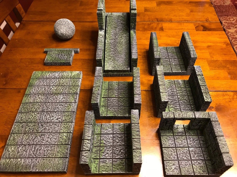 Dungeon Boulder Trap 28mm terrain wargaming Dungeons & Dragons Pathfinder d&d