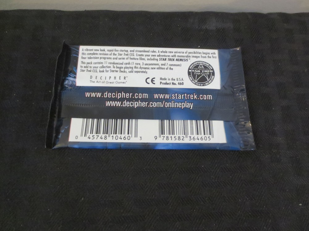 Star Trek Customizable Second Edition Sealed Pack