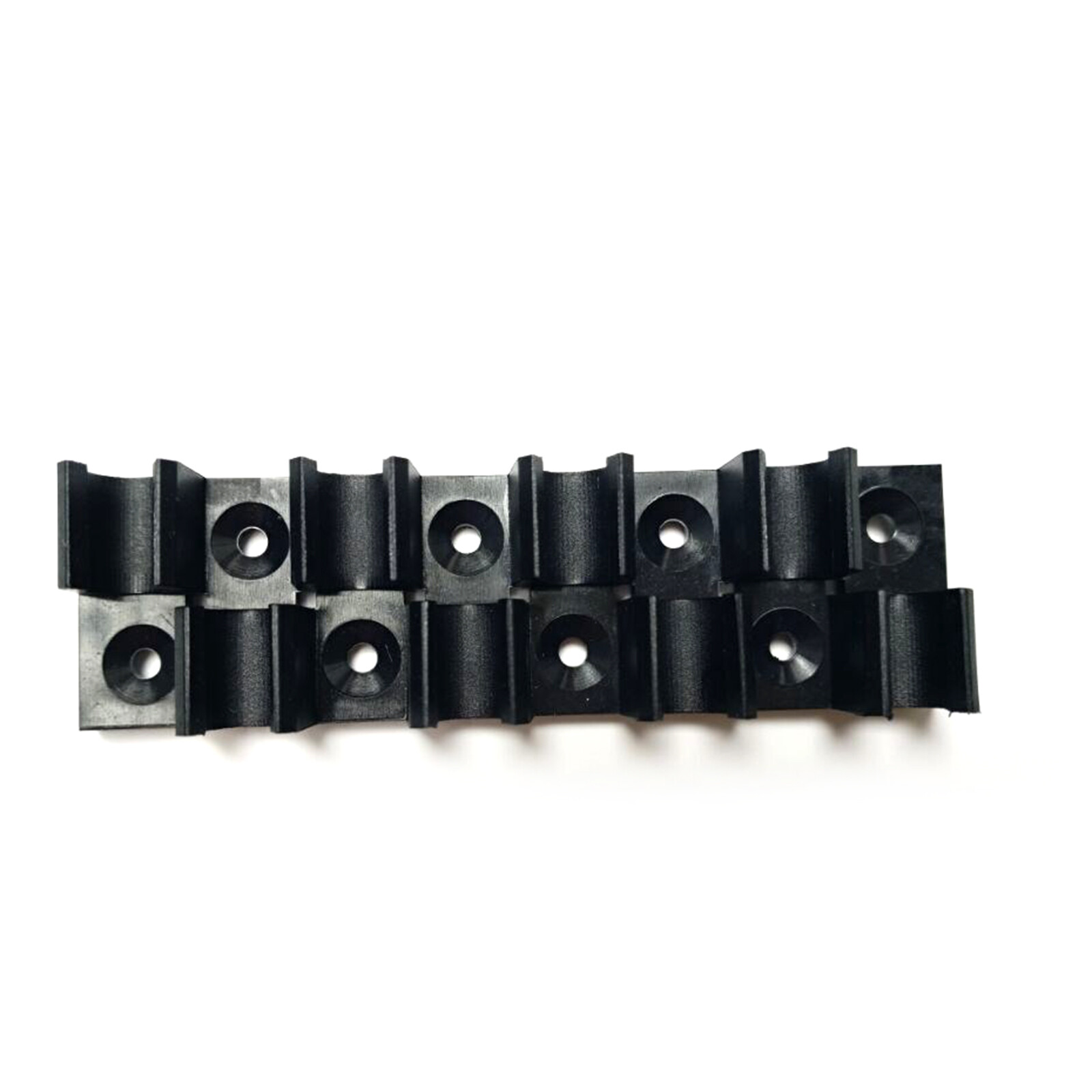SMC TM-08 Multi-tube Holder Polypropylene 8 Holders 8 mm Tube OD