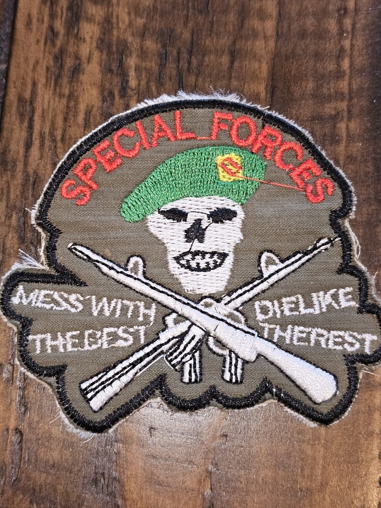 1960s Army Vietnamese Made Special Forces Patch L@@K!!!
