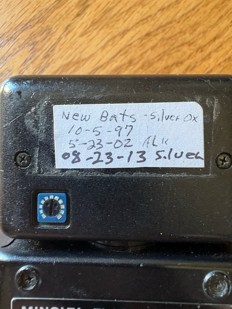 Minolta Flash Meter III, for ambient light and flash, TESTED, no batteries