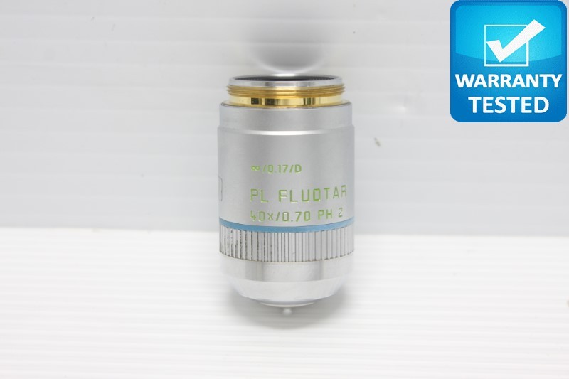Leica PL Fluotar 40x/0.70 PH2 Microscope Objective Unit 2 506014