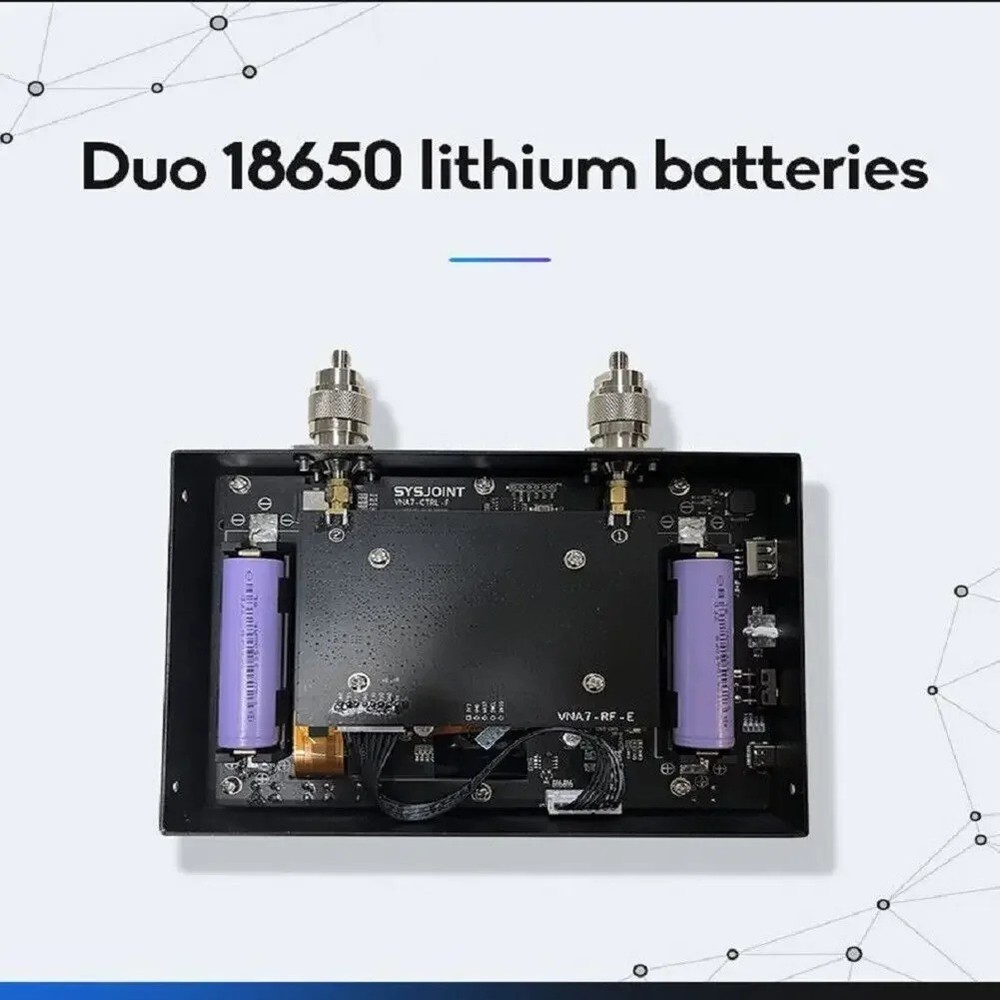 HTOOL SV4401A 50KHz-4.4GHz Vector Network Analyzer 100dB Dynamic VNA 7-inch