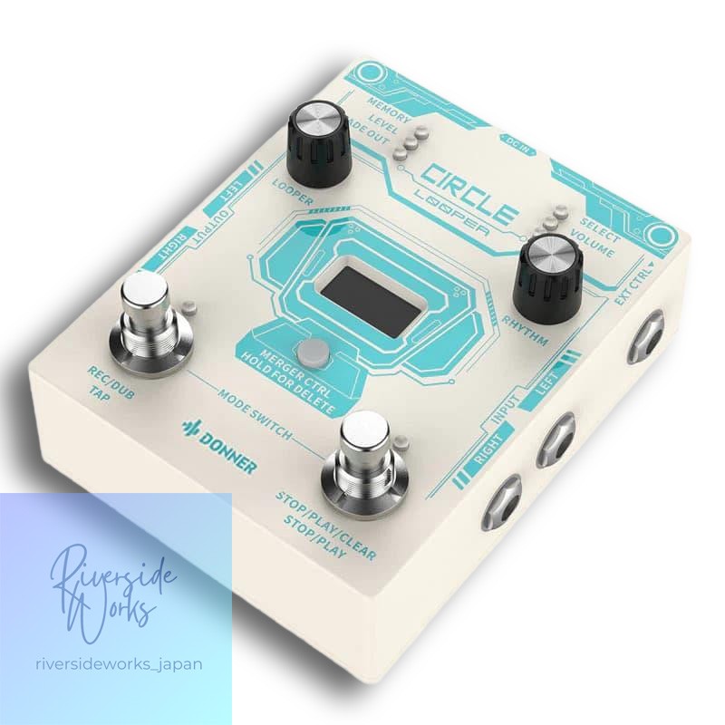 Donner Circle Looper Effect Pedal Looper for Guitar