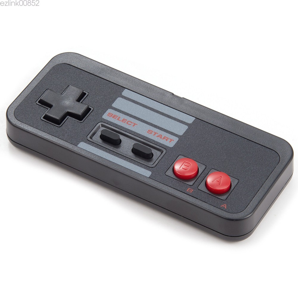 2Pack Wireless 2.4GHz NES Retro Gamepad For Windows PC Mac Linux USB Controller