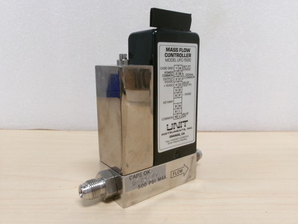 Unit, UFC-1500, Range 200 SCCM, Gas CHF3, Used