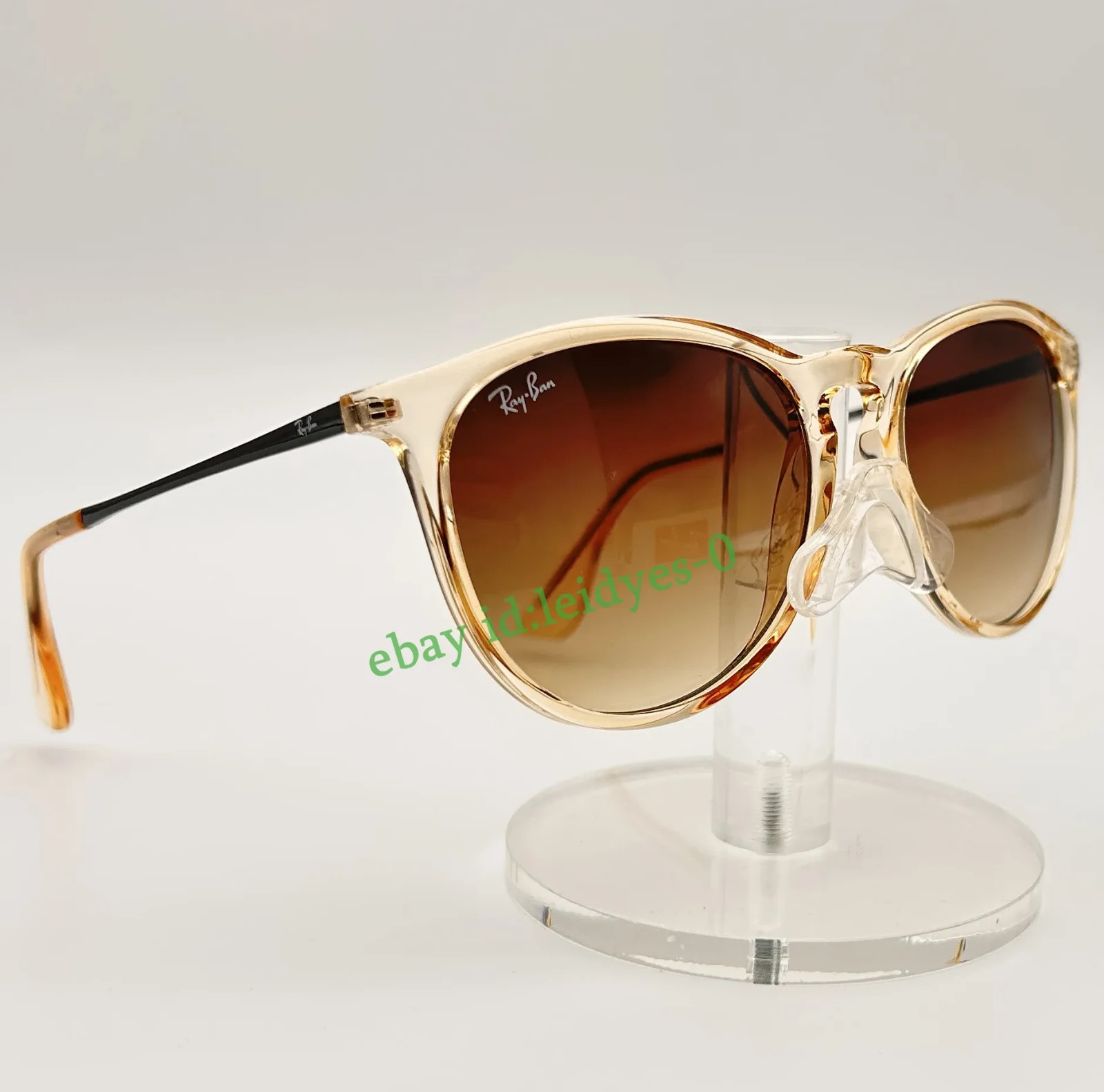 *NEW* RAY-BAN ERIKA RB4171 UV400 SUNGLASSES BROWN FRAME GRADIENT LENS 54MM