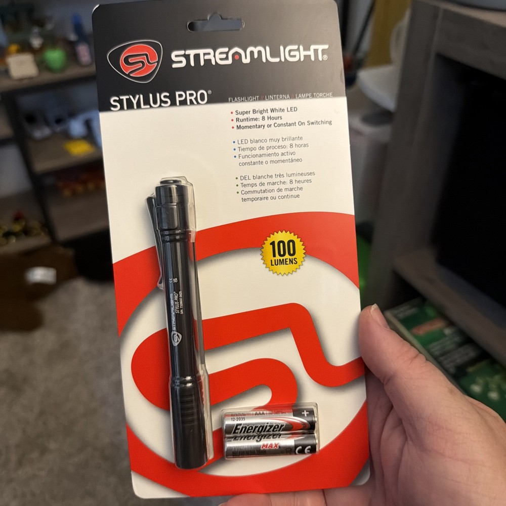 Streamlight Stylus Pro Flashlight w/2 (AAA Batteries)