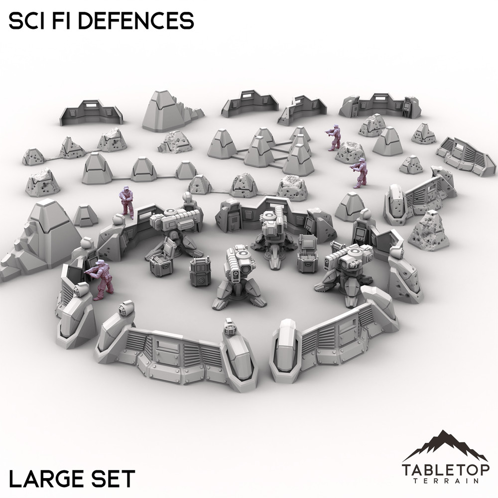 Sci Fi Defences - Grimdark Gothic Wargaming Tabletop