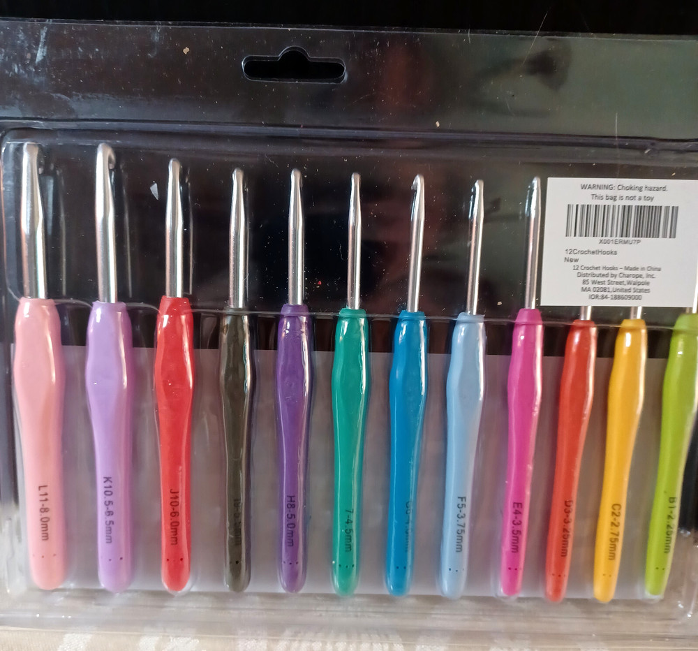 Crochet Hooks Kit 12 Extra Long Multiple Sizes Be Craftee