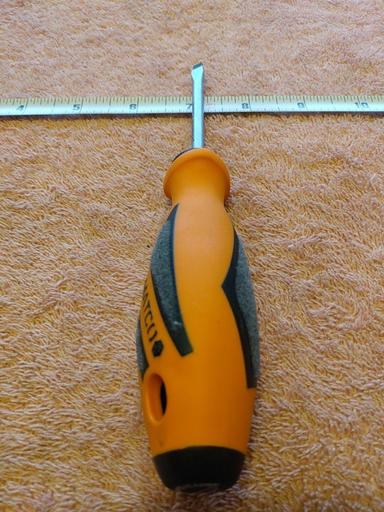 Matco Tools Slotted Screwdriver Orange New