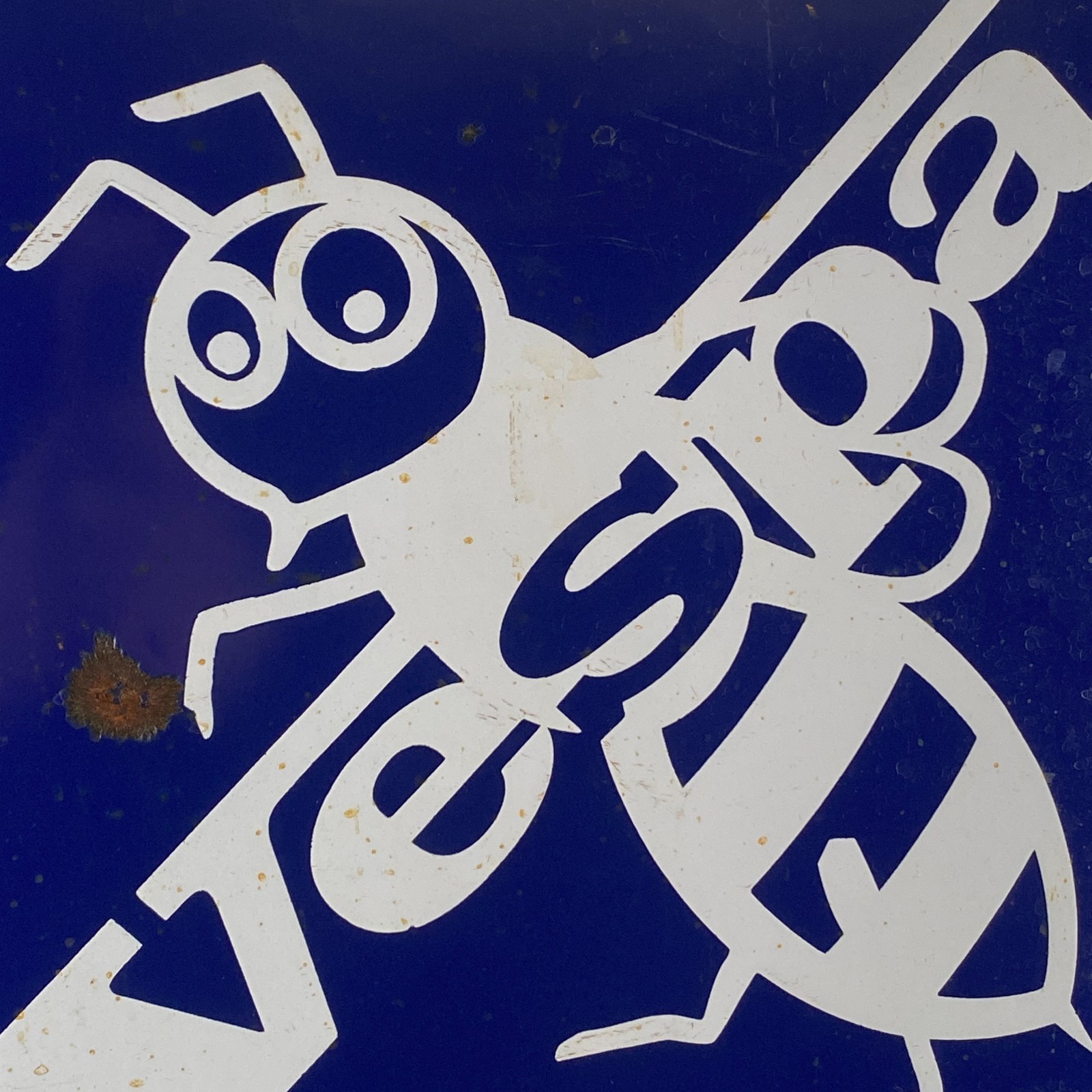 Piaggio Vespa Enamel Sign - 60x35cm (23.6x13.8") - Retro Service Vintage Signage