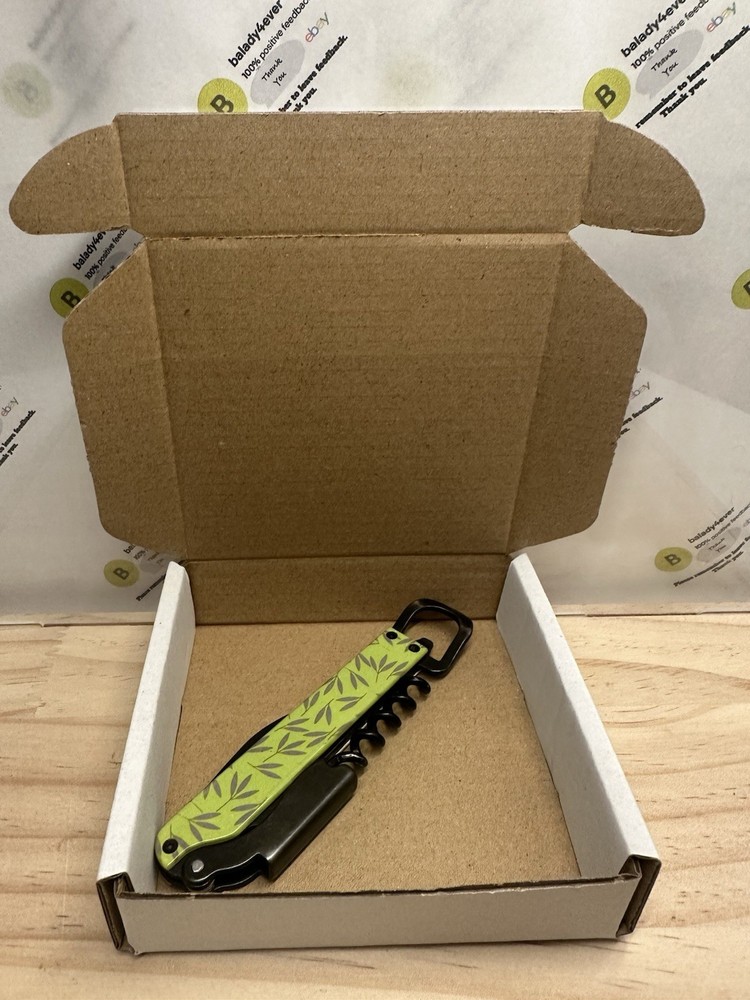 Techno Corkscrew, Leafy Bottle Opener
