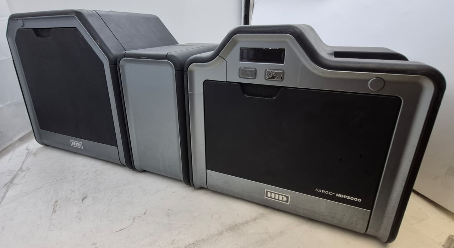 Fargo HDP5000 Lamination & HDP5600 ID Card Printer - For Parts / Repair ONLY