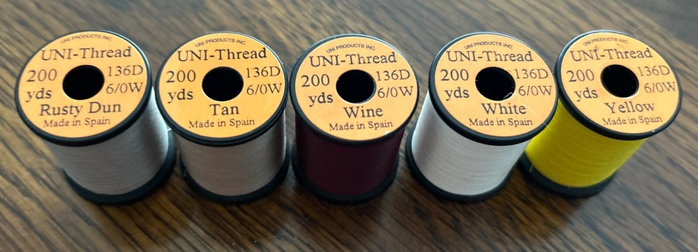 UNI 6/0 Waxed Thread