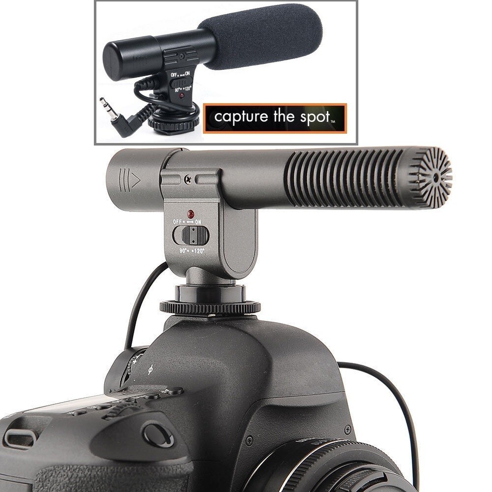 Mini Professional Condenser Microphone For Nikon D7500 D500