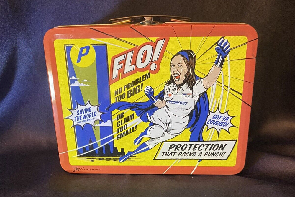 Retro Flo Superhero from Progressive Lunch Box