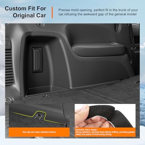 Cargo Sidewall Protector Compatible with 2016-2026 Dodge Side Trunk Mat