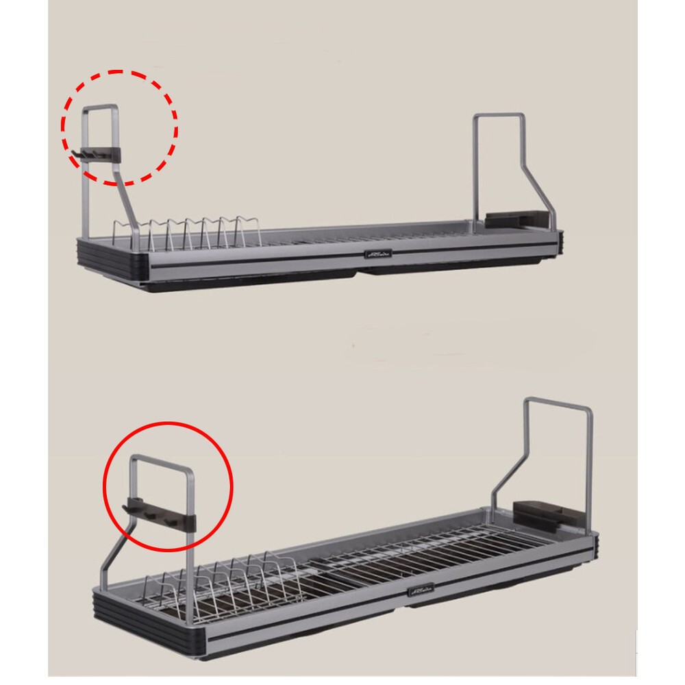 QNEX Foldable Attachable Premium dish drying rack