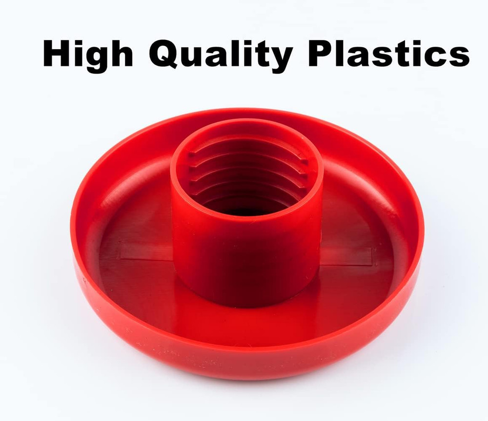 6 Pack Hummingbird Feeder Bottom Replacement Parts Base Set Includes Feeder Base