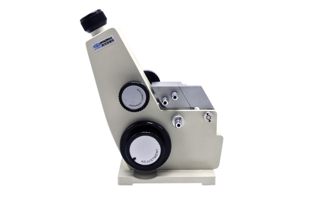 Abbe Refractometer Lab Abbe Refractometer Monocular with Accuracy(nD) ±0.0002