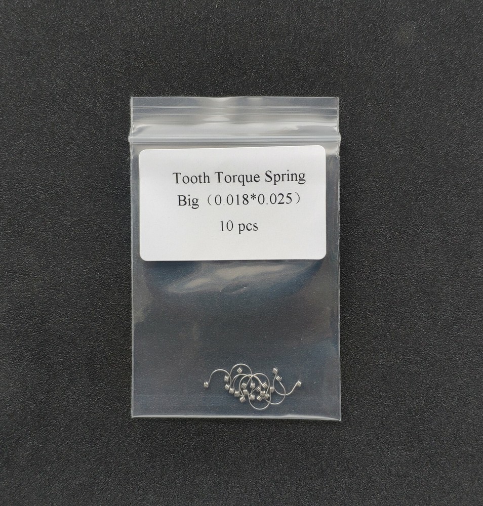 10pcs Dental Orthodontic Torquing Anterior Teeth Wire Torque Rectangular Spring