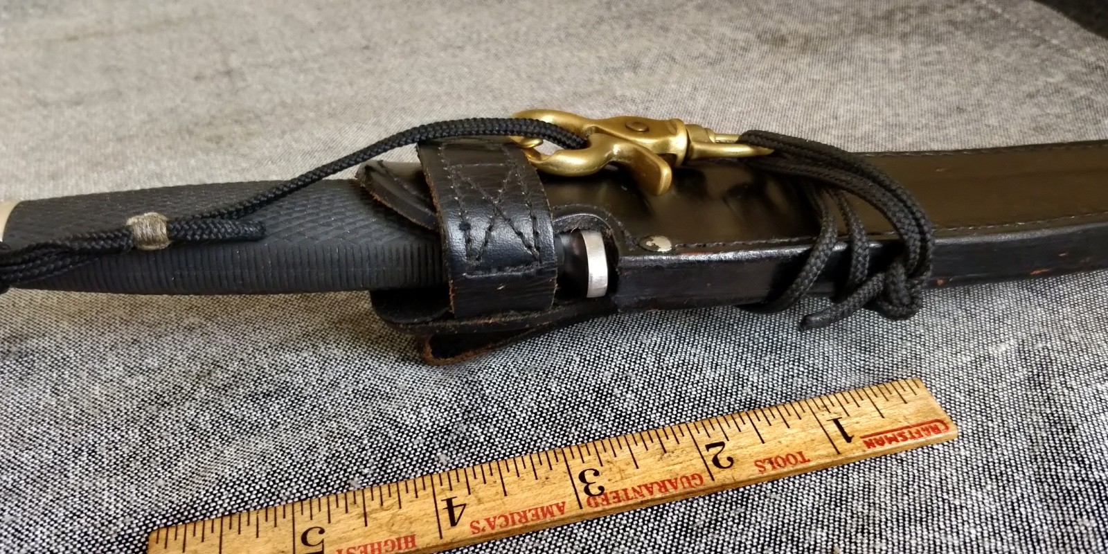 Vintage Cold Steel Inc JAPAN Master Tanto SAN MAI III in Fixed Blade Knife