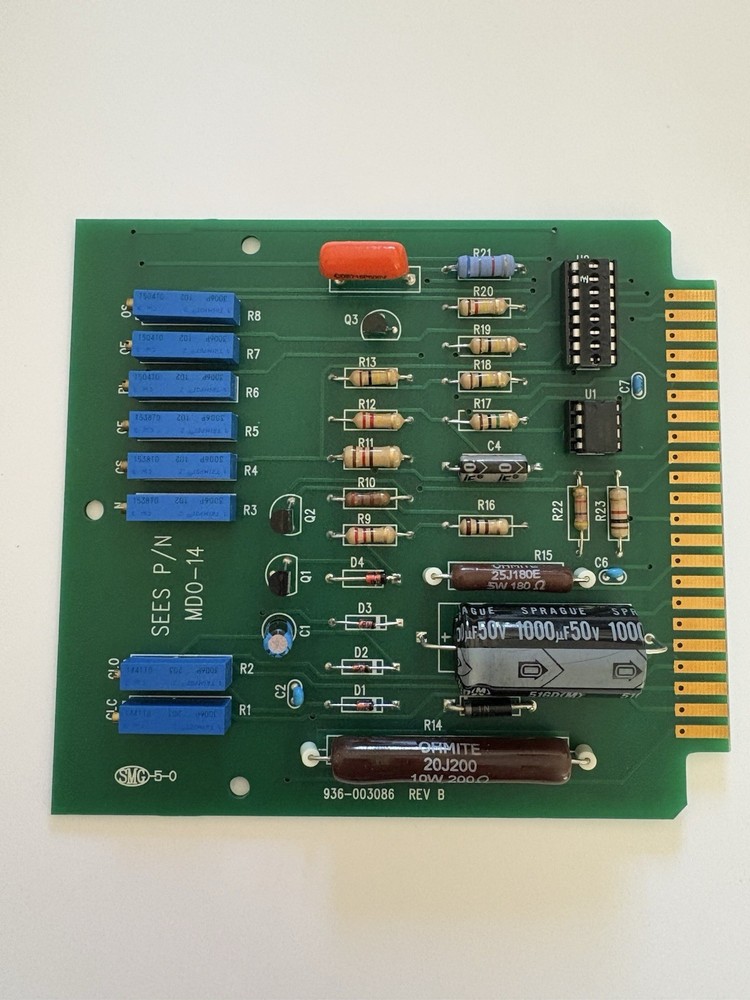 MDO-14 Speed board Replacement